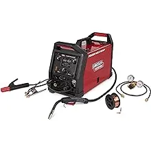 LINCOLN ELECTRIC Multiprocess Welder: Power MIG 215 MPi, DC, MIG/Stick Pack