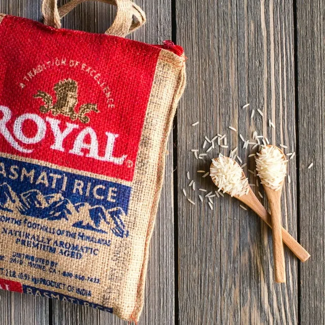 Authentic Royal Arroz listo para calentar, basmati blanco, 4 unidades