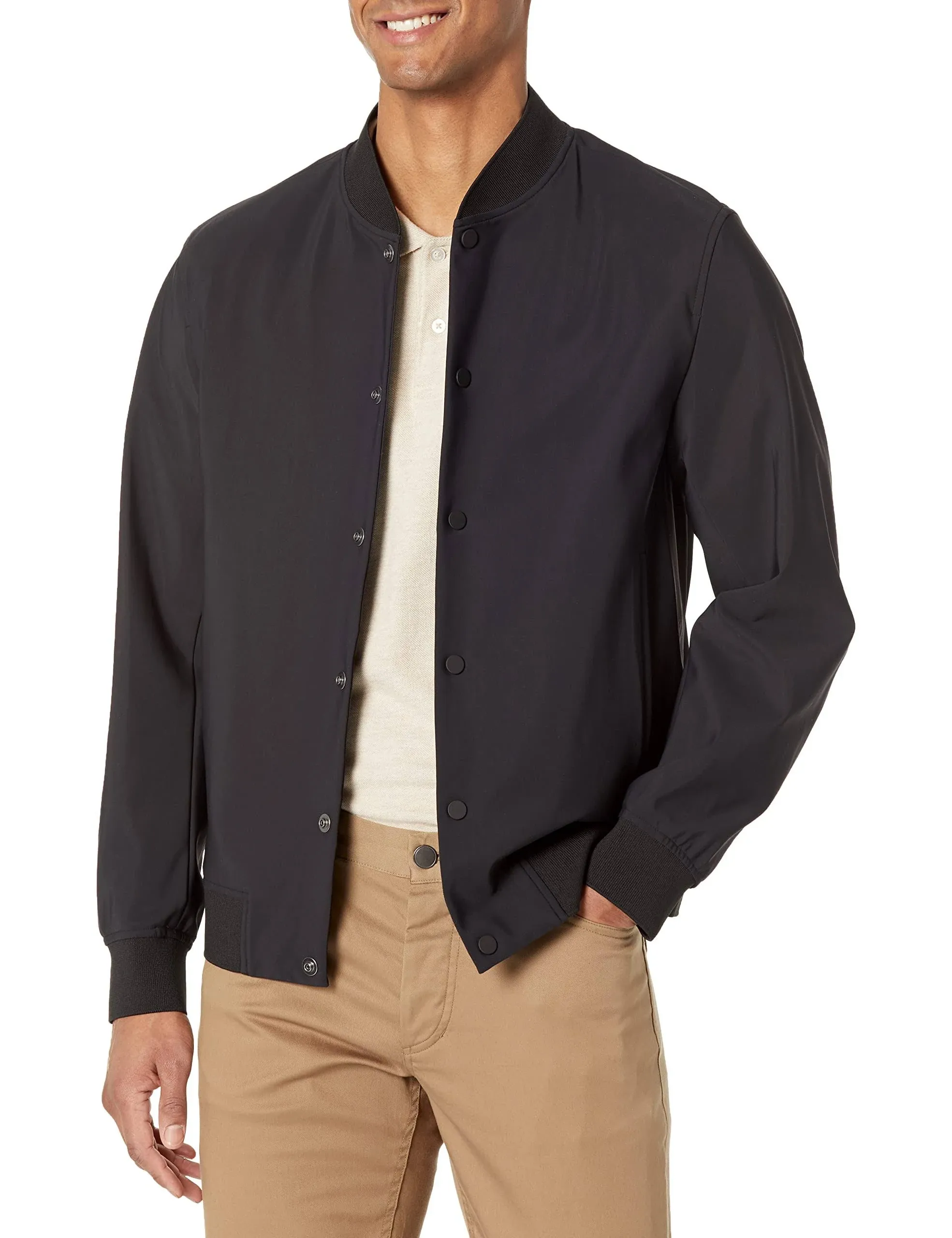 Theory Men's Murphy Precision Ponte Bomber Jacket