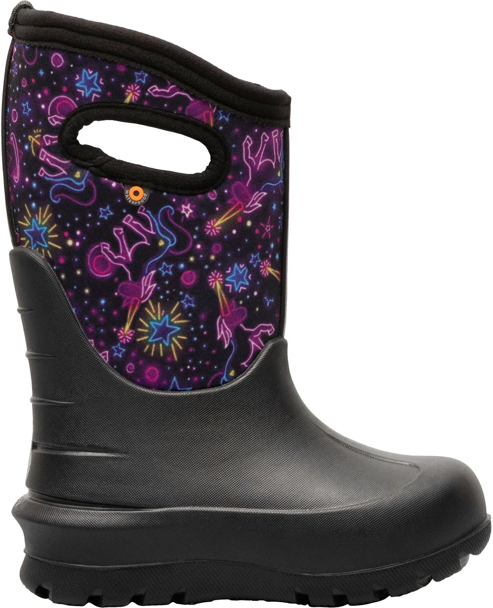 Bogs Kids' Neo-Classic Neon Unicorn Boots