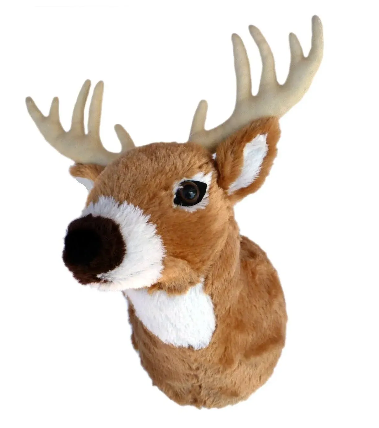 ADORE 13" Boone the Whitetail Deer Plush Stuffed Animal Walltoy Wall Mount