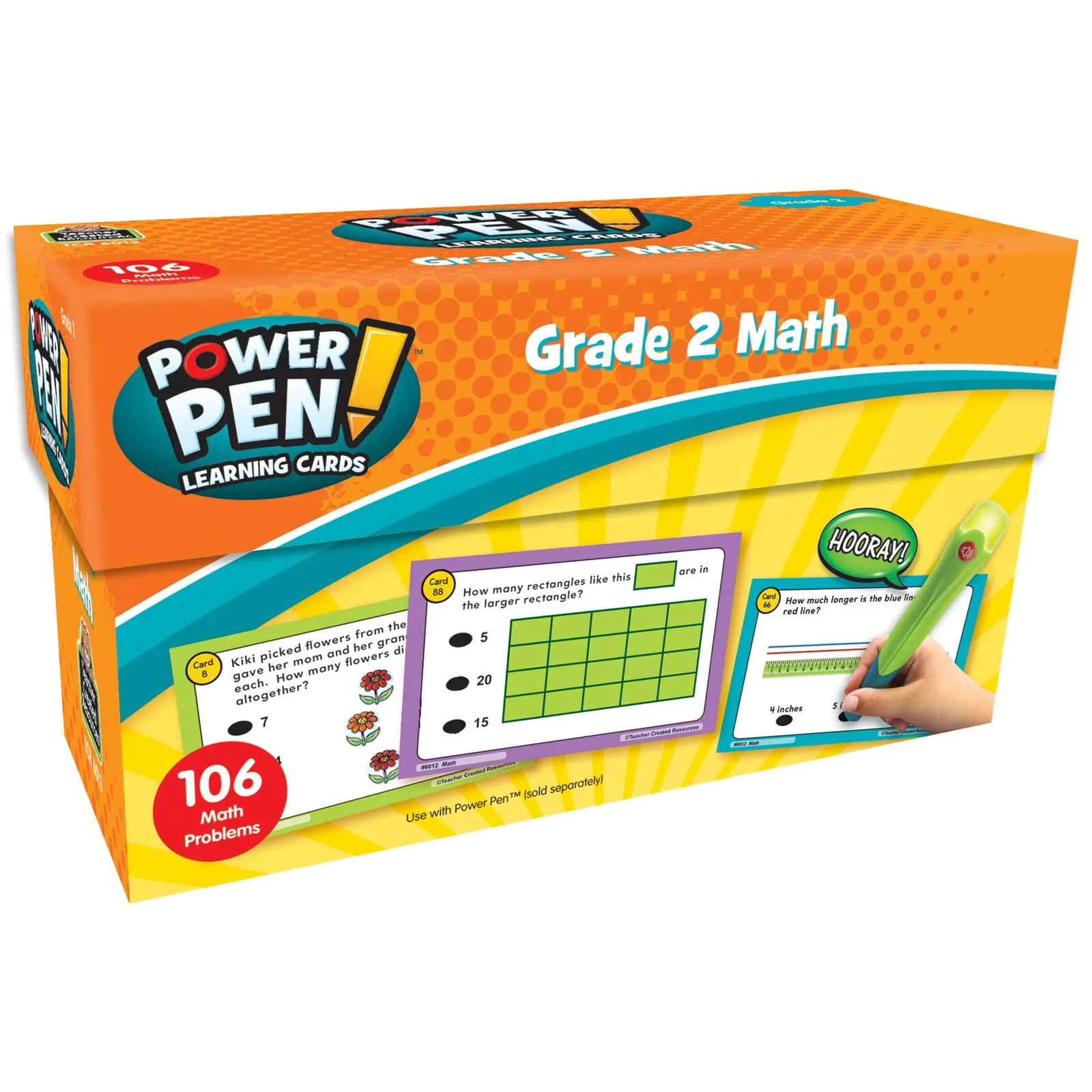 Power Pen™ Learning Cards, Math Grade 2