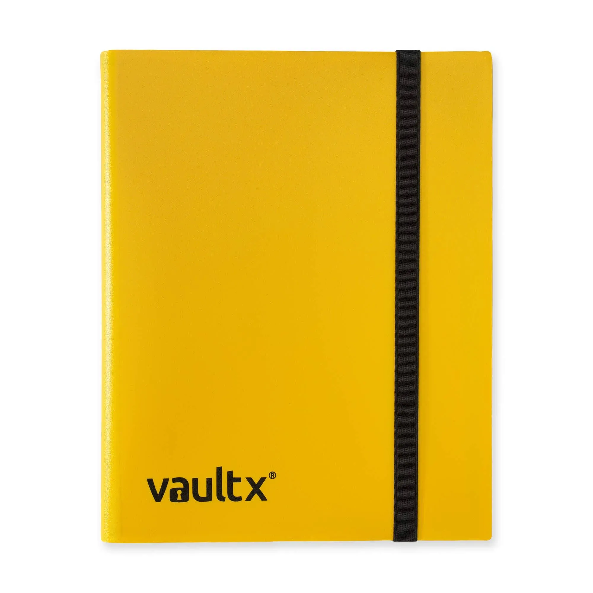 Vault x Binder - 9 Pocket Trading Card Album Folder - 360 Side Loading Pocket Binder for TCG (Yellow)