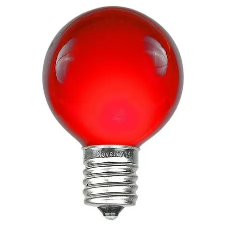 Novelty Lights 25 Pack G30 Outdoor Globe Replacement Bulbs