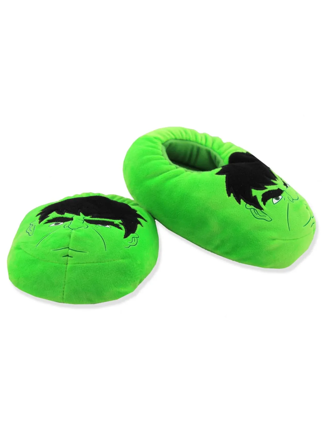 Marvel Avengers Hulk Kids Toddler Plush Mooshy Slippers