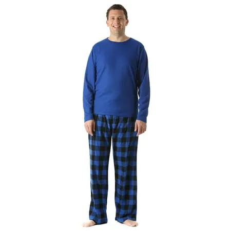 #followme Polar Fleece Pajama Pants Set for Men Sleepwear PJs