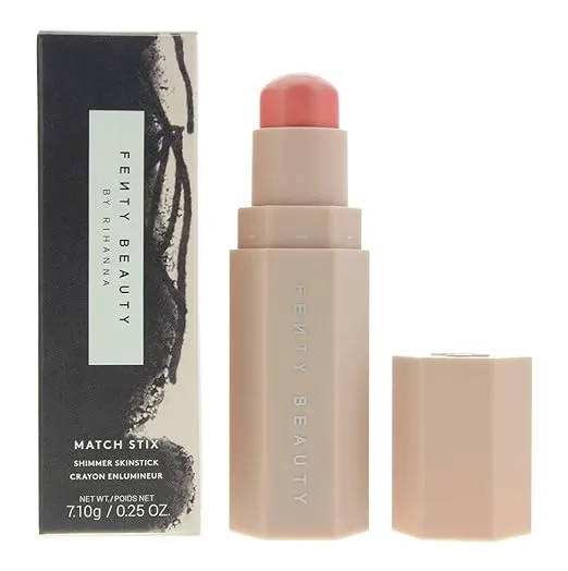 (1) FENTY BEAUTY BY RIHANNA Match Stix Shimmer Skinstick- COLOR: Yacht Lyfe - glimmering peach-pink