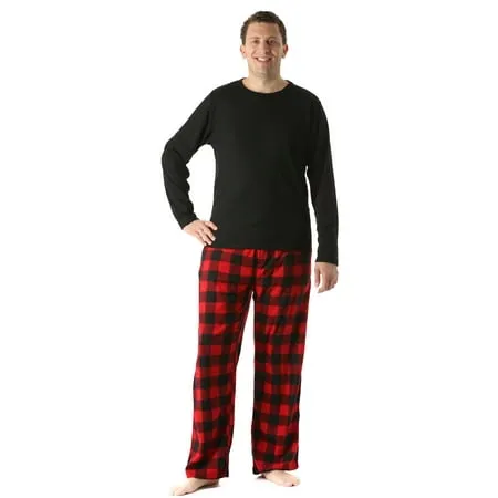 #followme Polar Fleece Pajama Pants Set for Men Sleepwear PJs