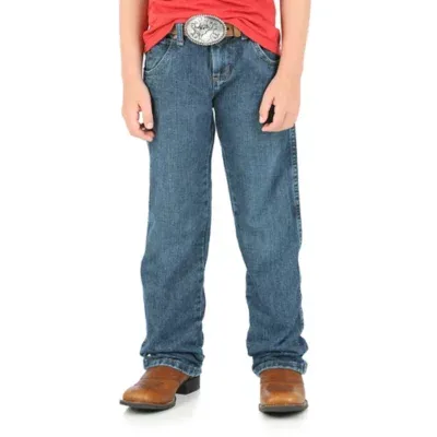 Wrangler Retro Boys Junior Everyday Blue Jeans Style BRT30EB