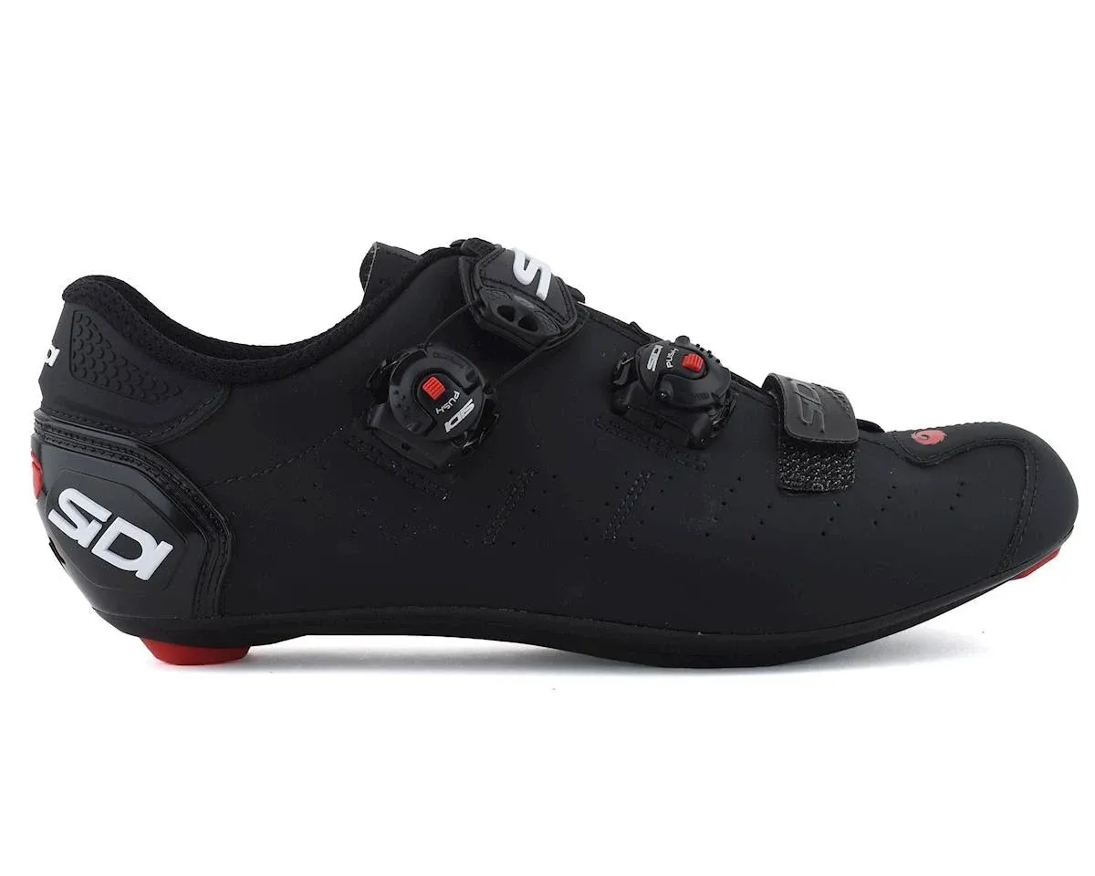 Sidi Ergo 5 Men&#039;s Road Cycling Shoes, Matte Black, M46.5