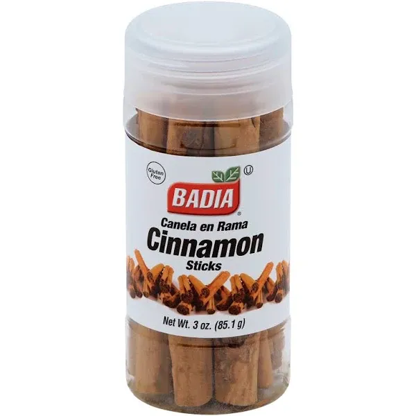 Badia Cinnamon Sticks - 3 oz jar