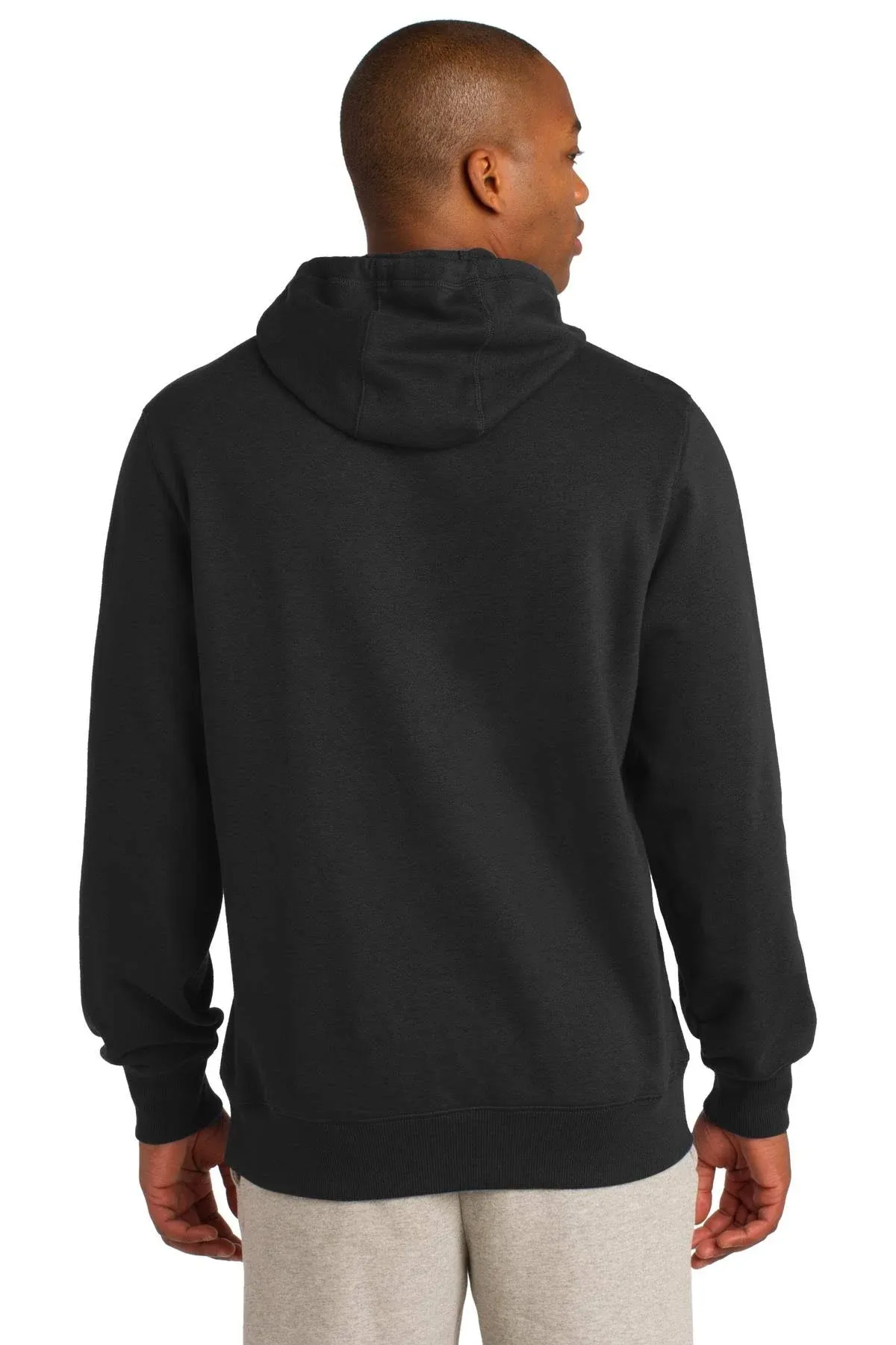 Sport-Tek ST254 Pullover Hooded Sweatshirt - Black