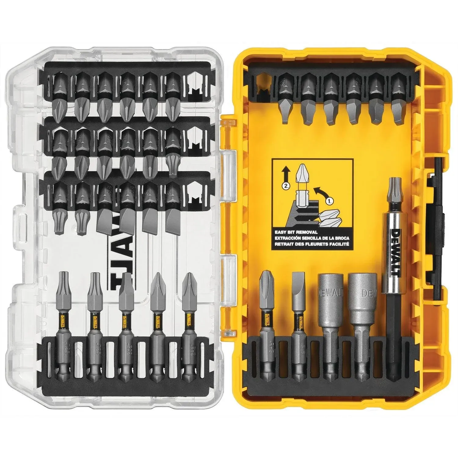 DEWALT Tough Grip Screwdriver Bit Set DWA35SET