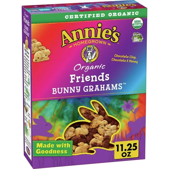 Annie's Organic Chocolate Chip Bunny Grahams