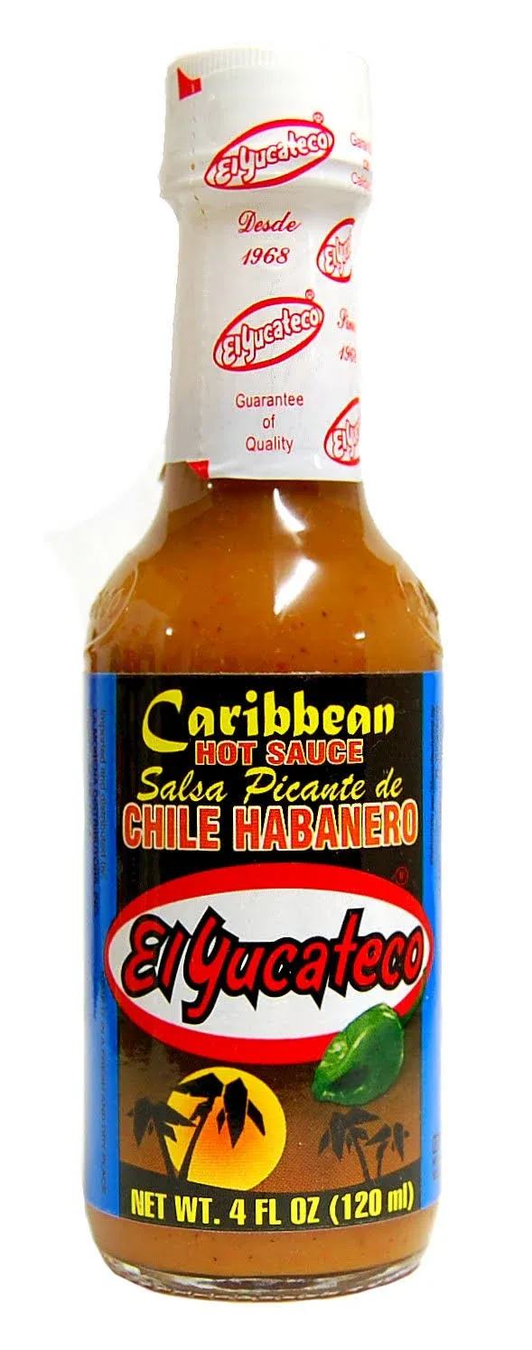 El Yucateco Chile Habanero Caribbean Hot Sauce