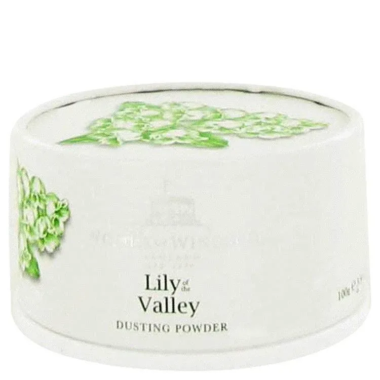 Woods Of Windsor Lily Of The Valley Body Dusting Powder With Puff for Women, 3.5 Ounce