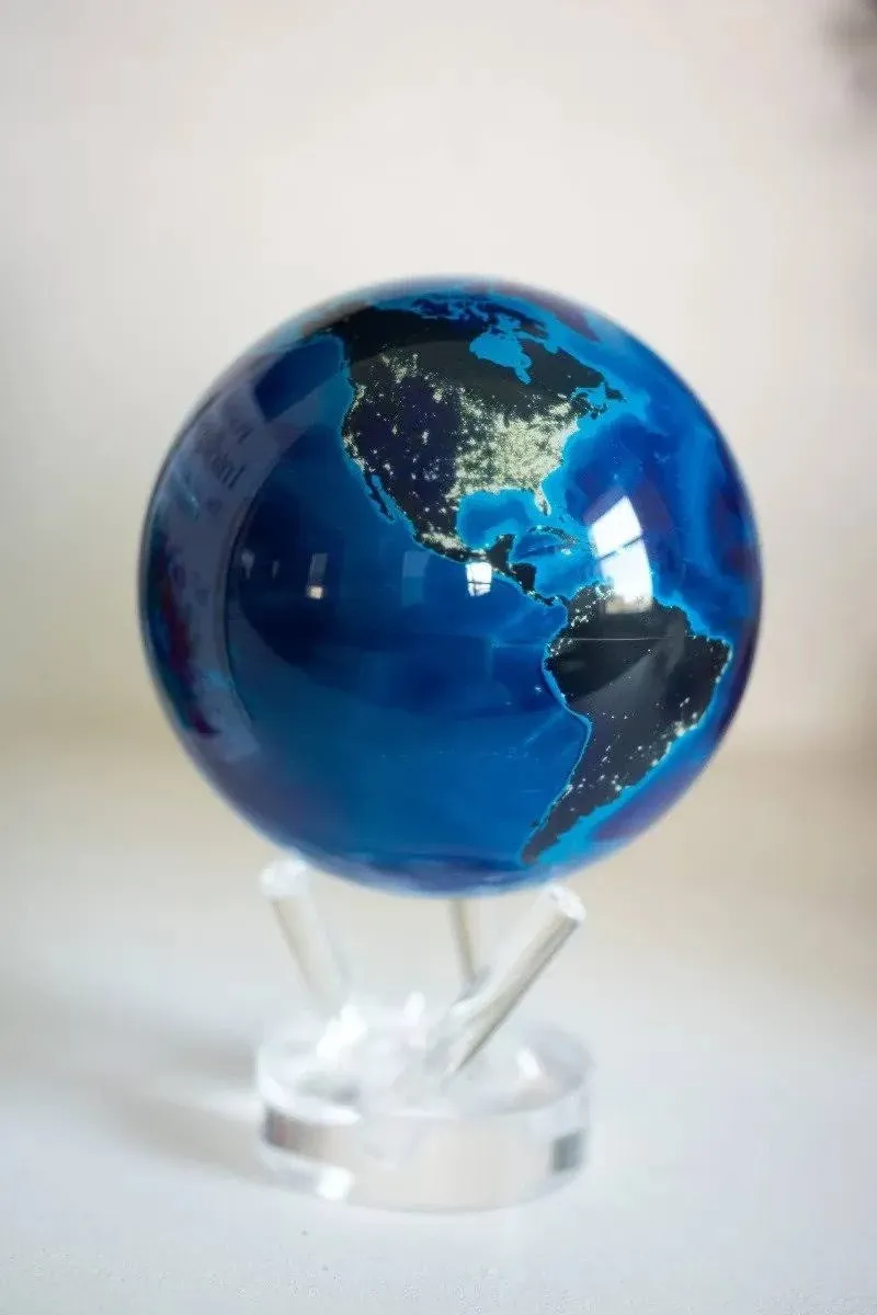 Mova Earth at Night Globe, 4.5"