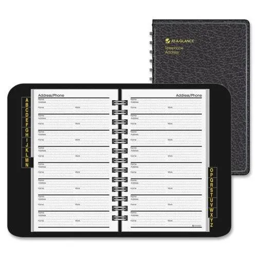 AT-A-GLANCE Telephone/ Address Book