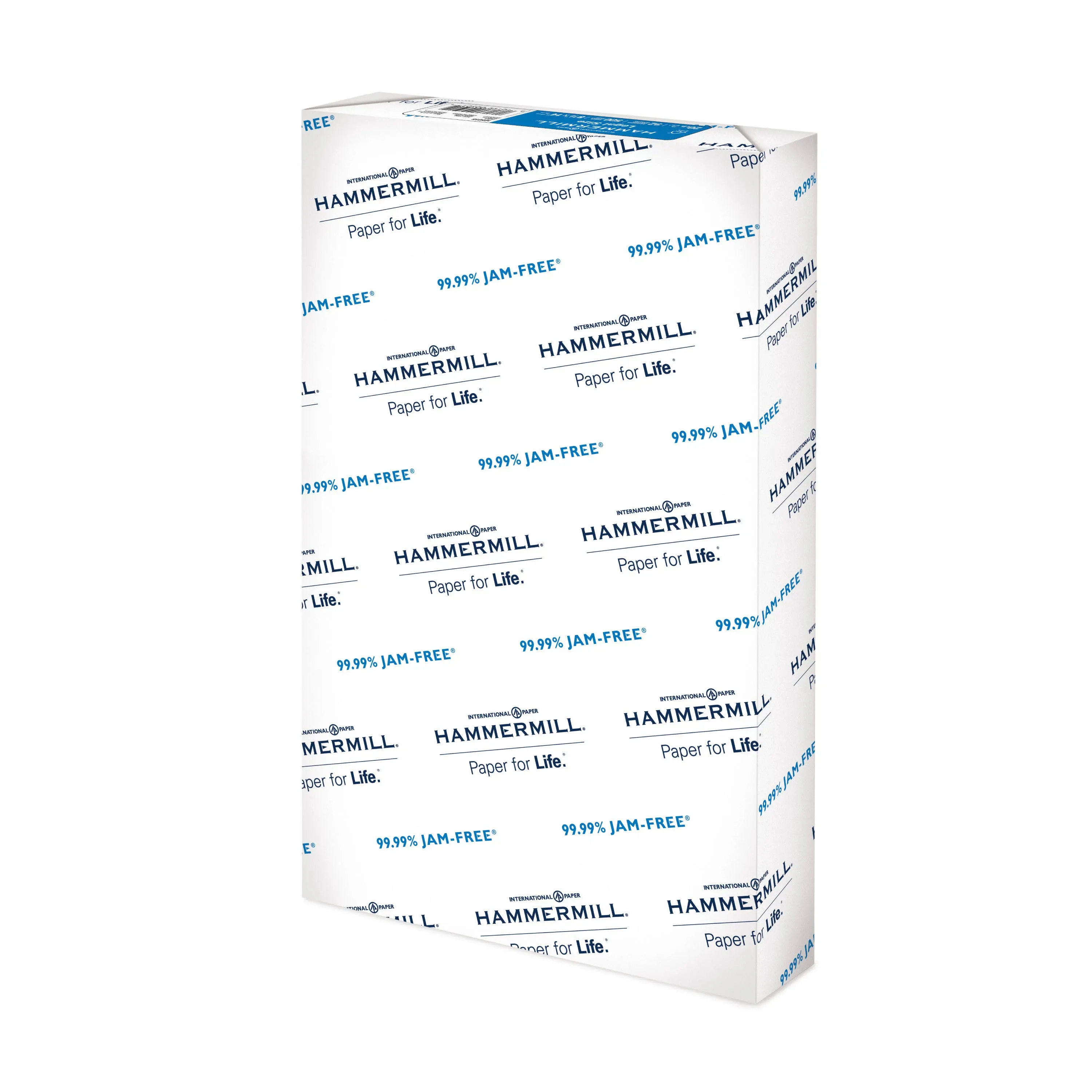 Hammermill Copy Plus Print Paper, 92 Bright, 20 lb, 8.5 x 14, White, 500/Ream