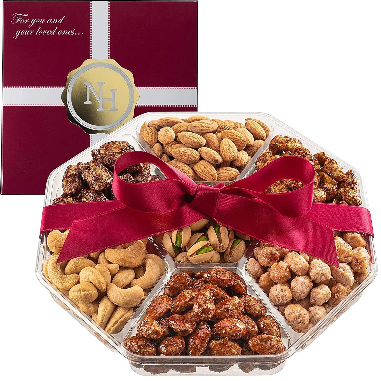 Mothers Day Nuts Gift Basket - Great Gift for Mothers Day - Assortment Of Swe...