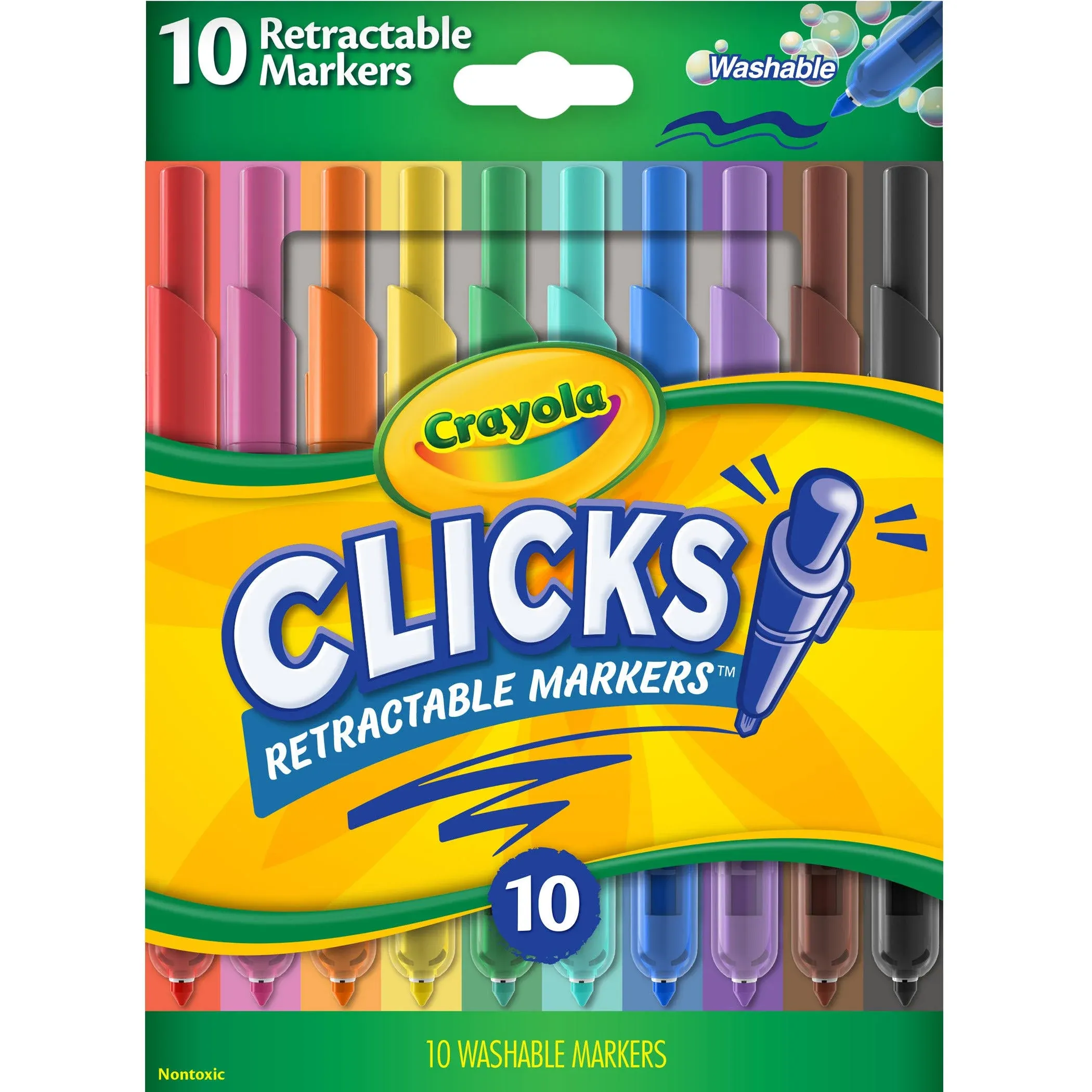 Crayola Clicks Retractable Markers