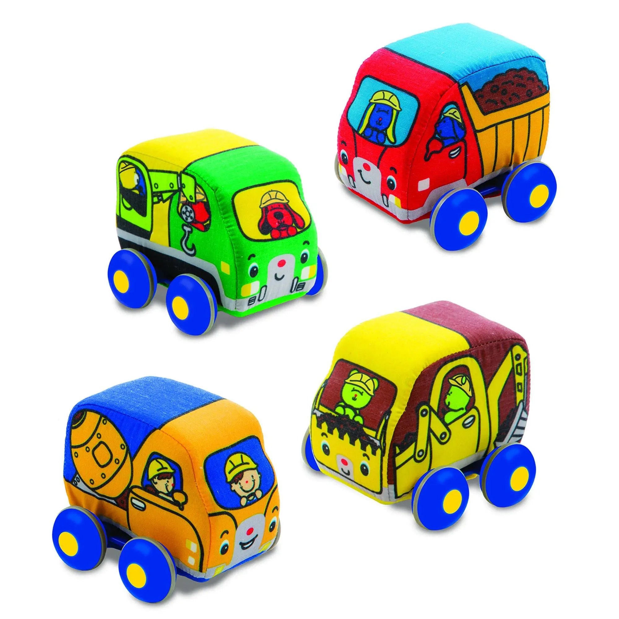 Melissa & Doug - Pull Back Vehicles Construction