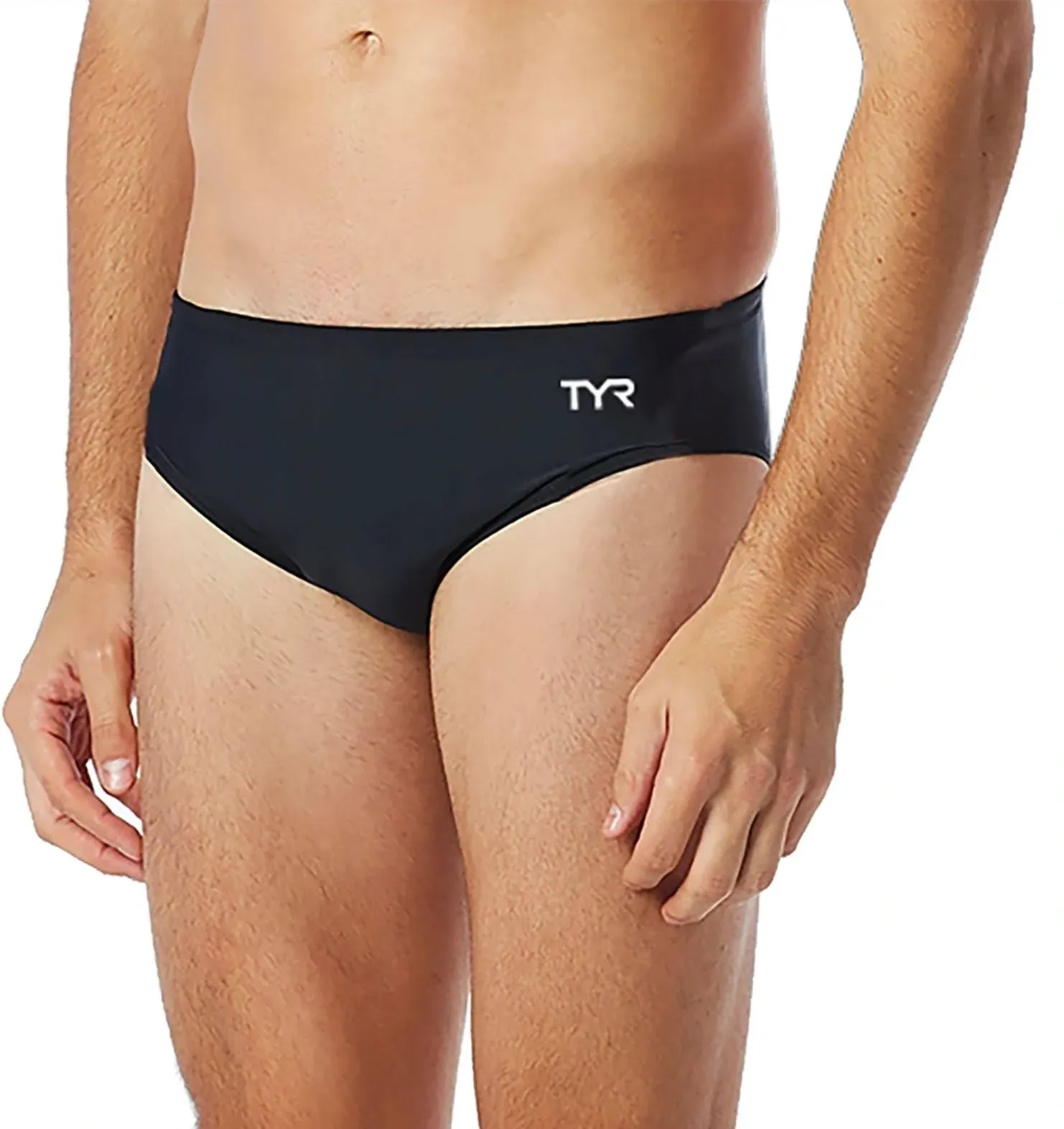 TYR Men's Durafast Elite Racer Brief Swimsuit