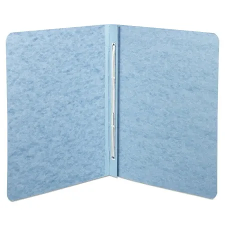 Acco Pressboard Report Cover, Prong Clip, Letter, 3" Capacity, Light Blue