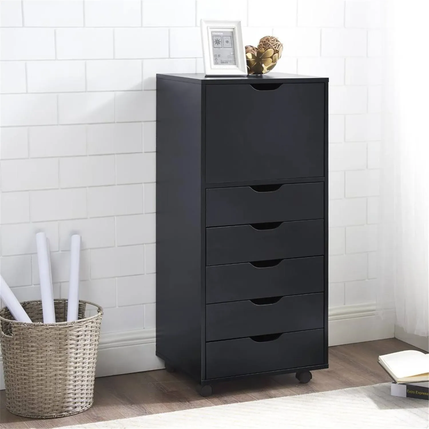 Naomi Home 6-Drawer Office Storage Cabinet