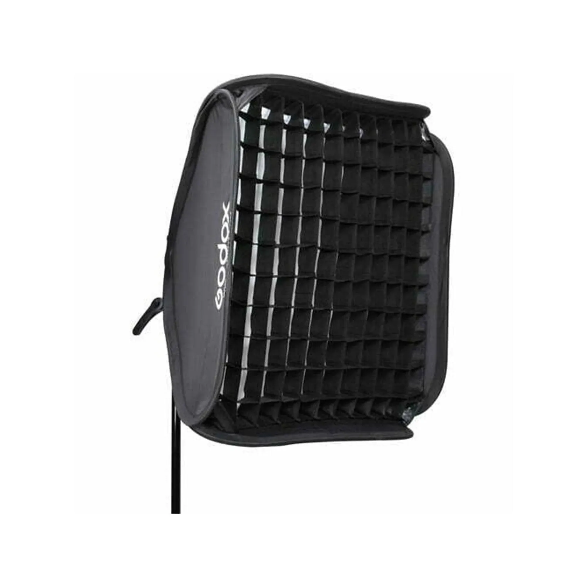 Godox S2 Speedlite Bracket with Softbox, Grid & Carrying Bag Kit (23.6 x 23.6")