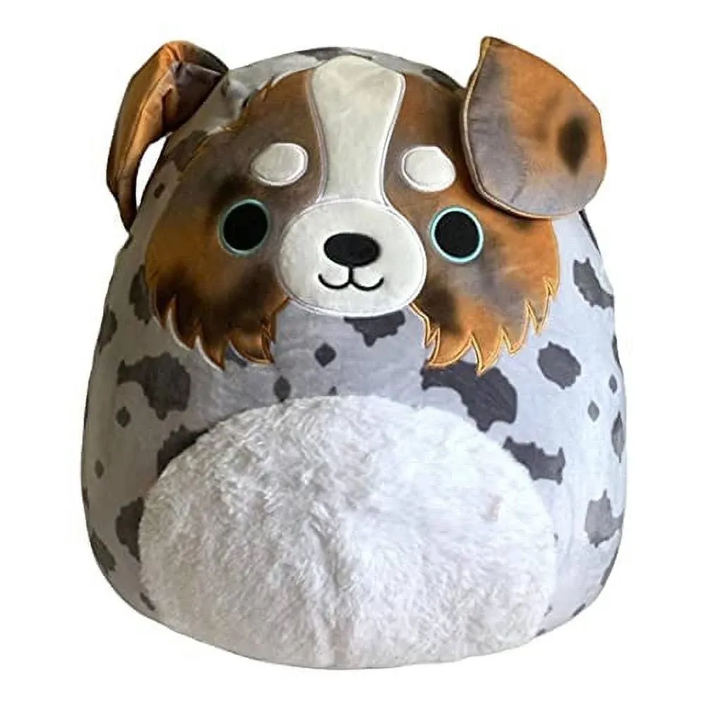 Squishmallow Raylor Puppy Dog Australian Sheperd 20” soft Plush