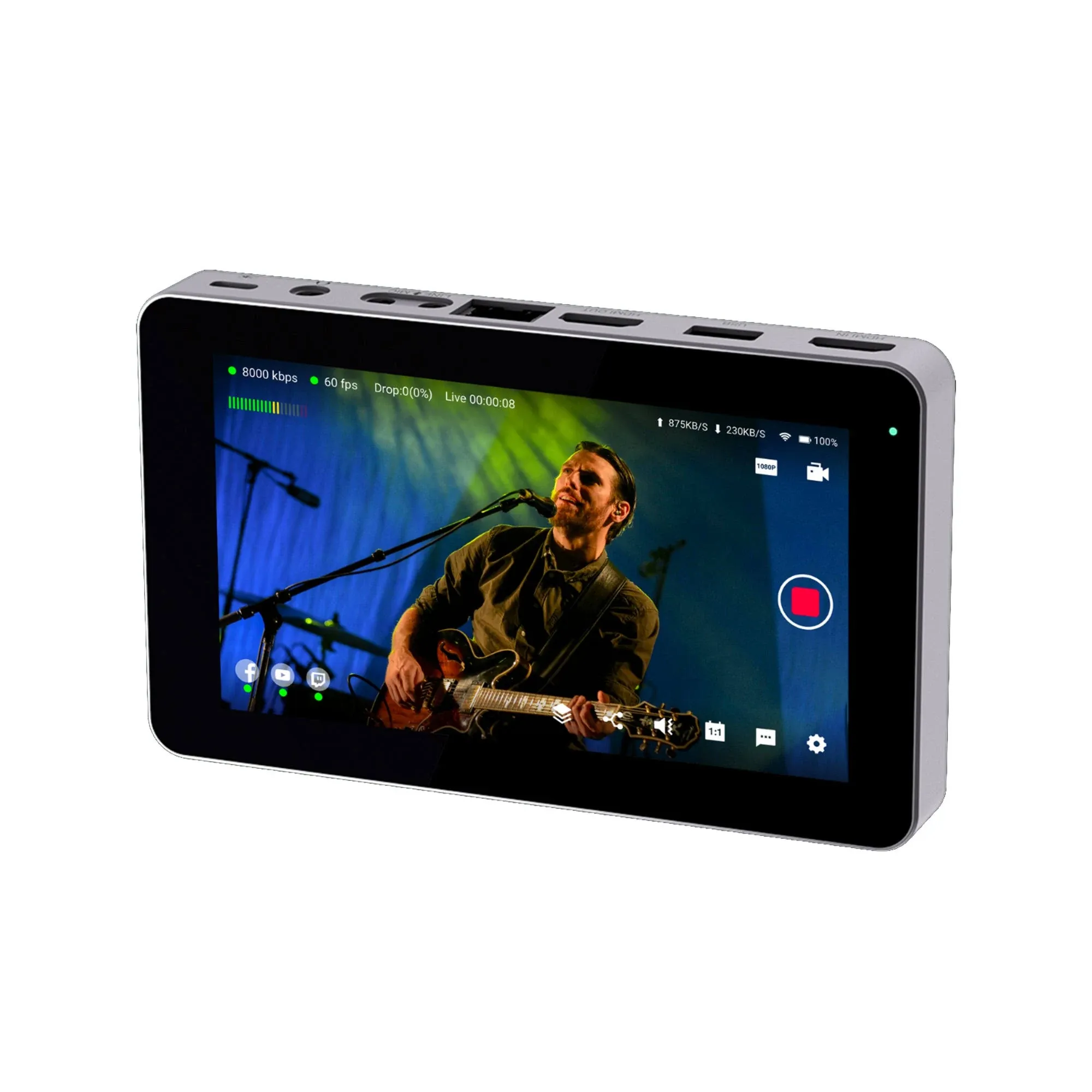 YoloLiv YoloBox Mini Portable All-in-One Live Streaming Encoder & Monitor