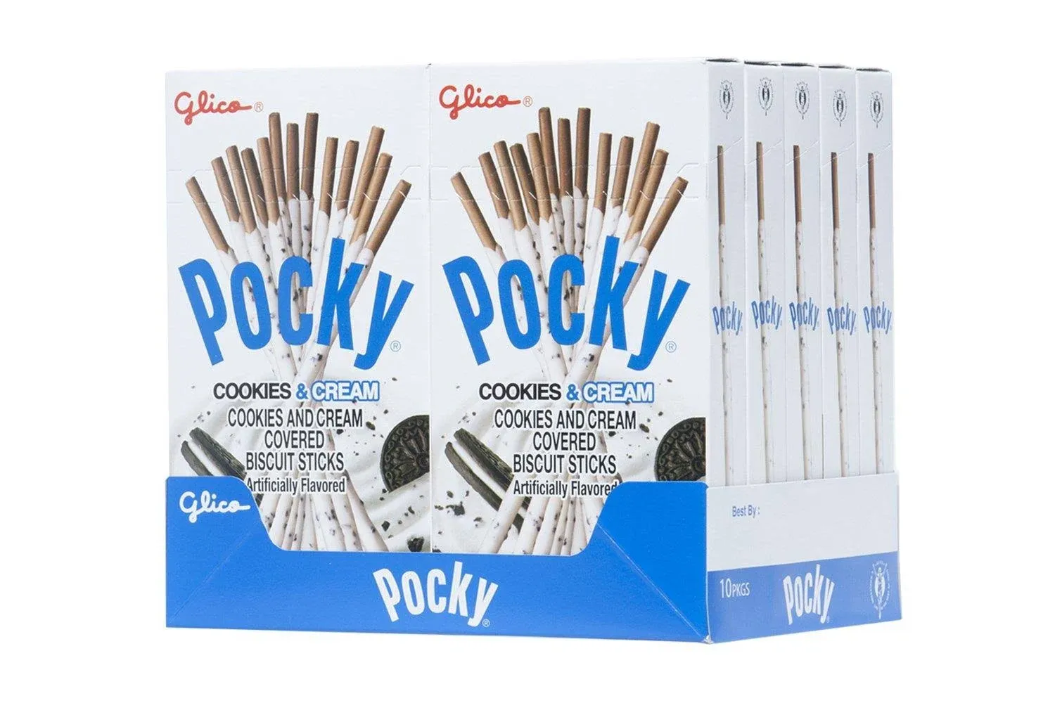 Glico Pocky Cookies & Cream Biscuit Sticks