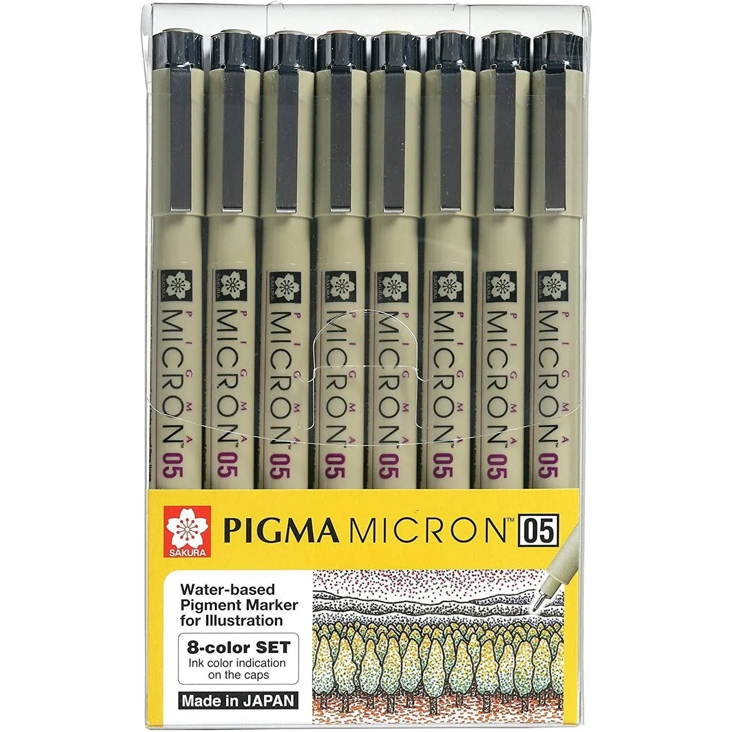 Sakura Pigma Micron Pens Set