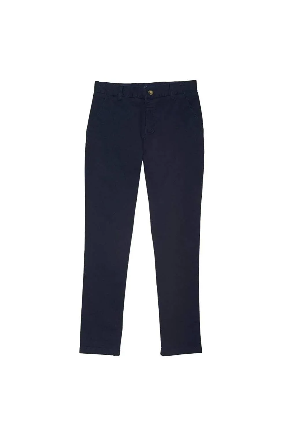 French Toast Boys' Straight Fit Stretch Twill Chino Pant