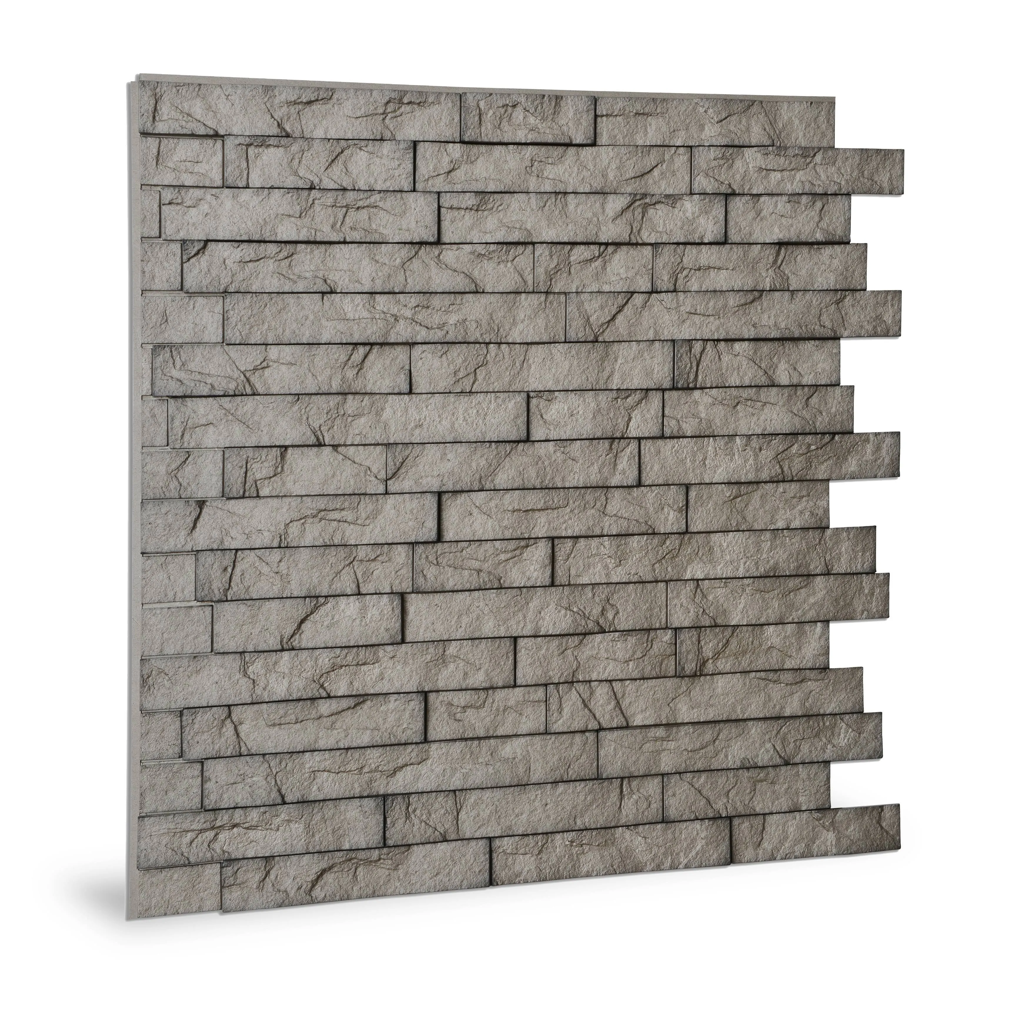 Innovera Décor Ledge Stone Portland Cement 3D Wall Panel - 1 Pc