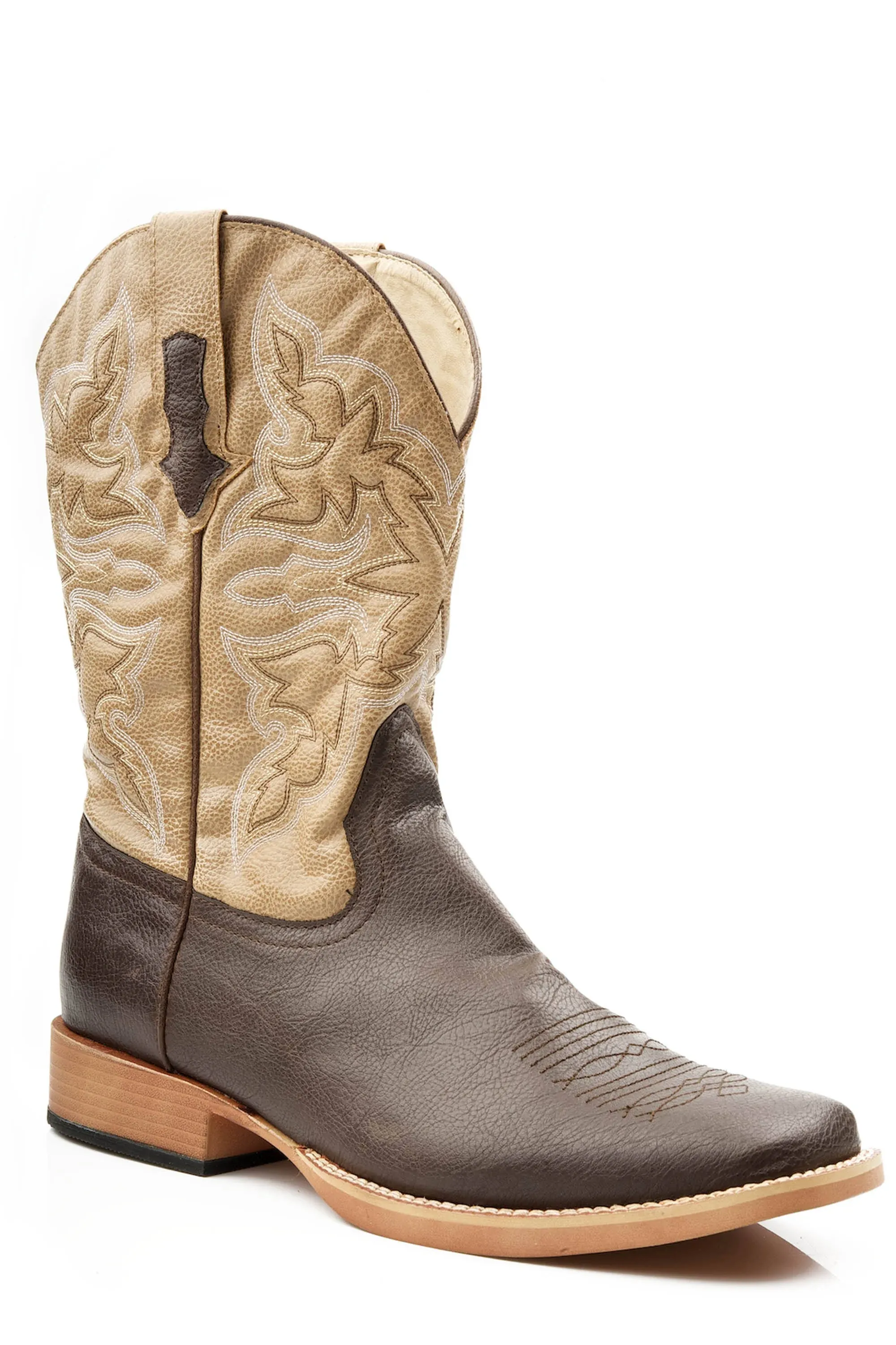 Roper Men's Cowboy Western Boot 8.5 Brown