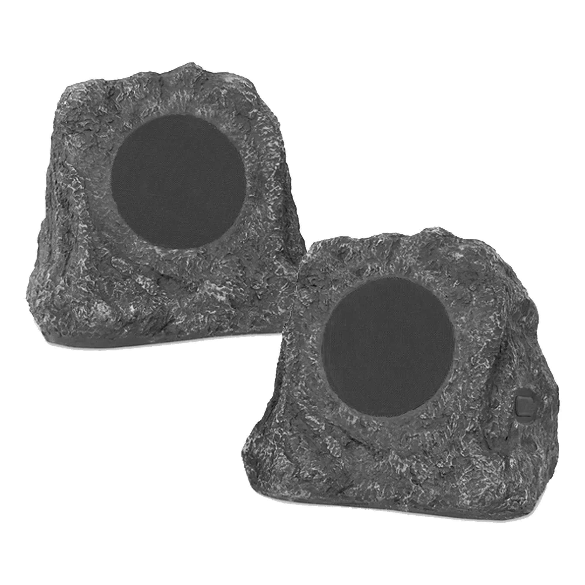 Pair of Wireless Waterproof Rechargeable Bluetooth Outdoor Rock Speakers