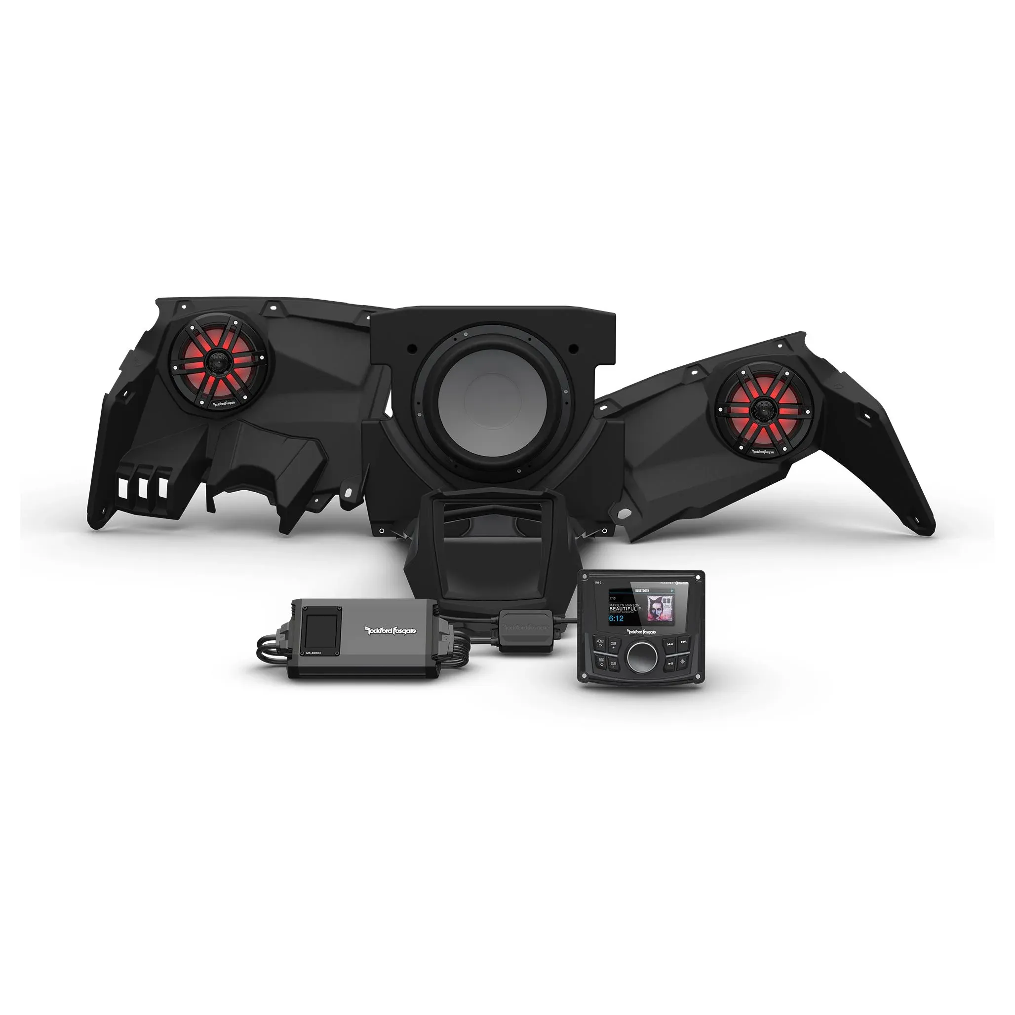 Maverick X3 Rockford Fosgate Audio Kit Color Optix Gen 3 (Stage 3)