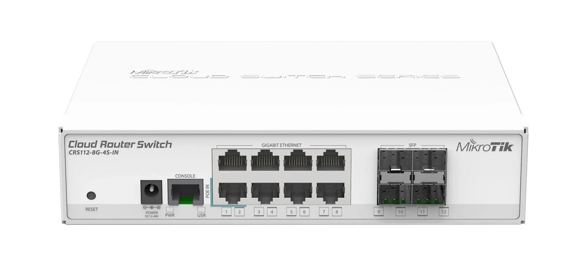 Mikrotik CRS112-8G-4S-IN Cloud Router Switch