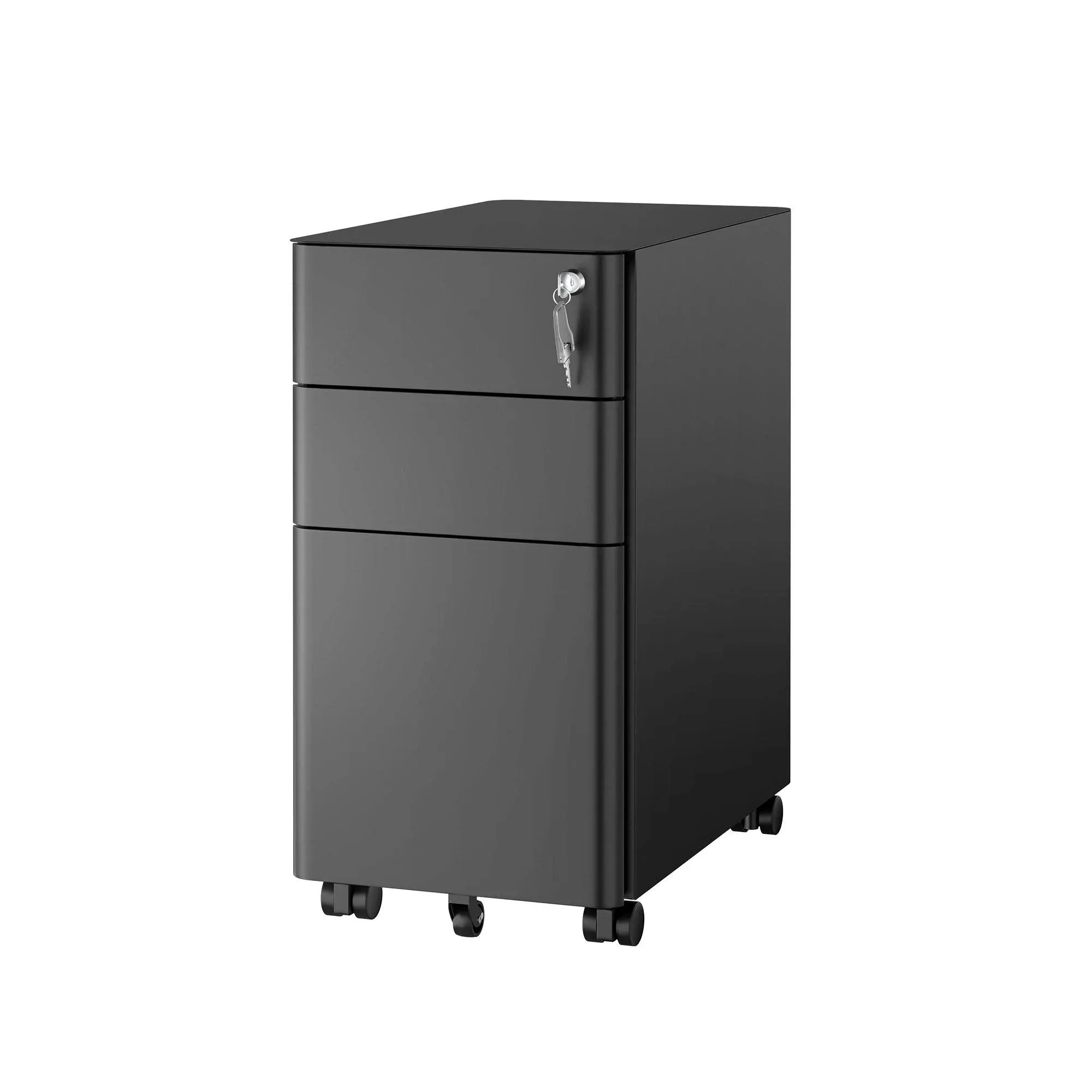 Mount-It! Slim Rolling File Cabinet