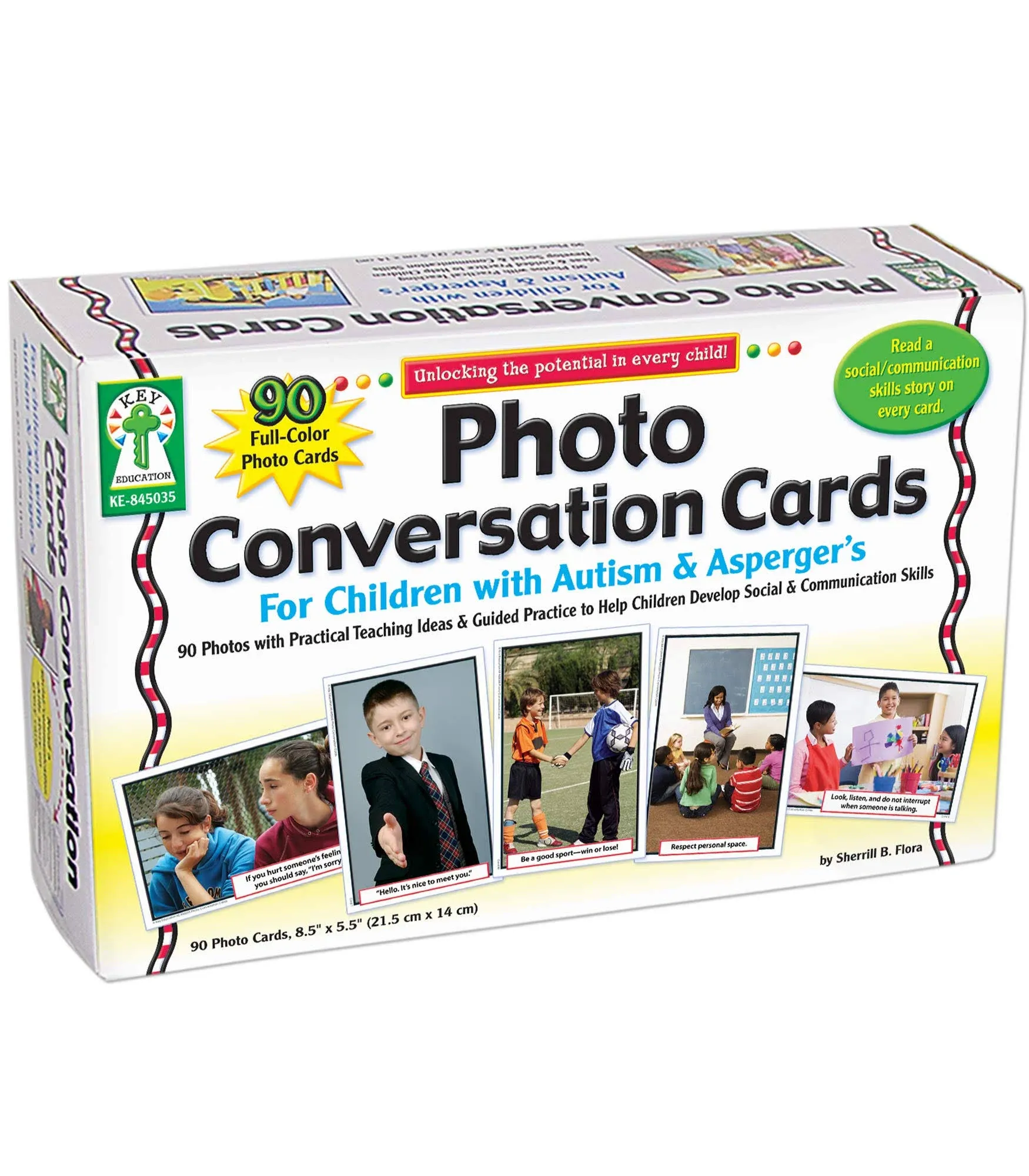 Photo Conversation Cards: For Children with Autism & Asperger's [Book]