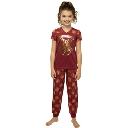 Harry Potter Girls' Hogwarts Pajama Set