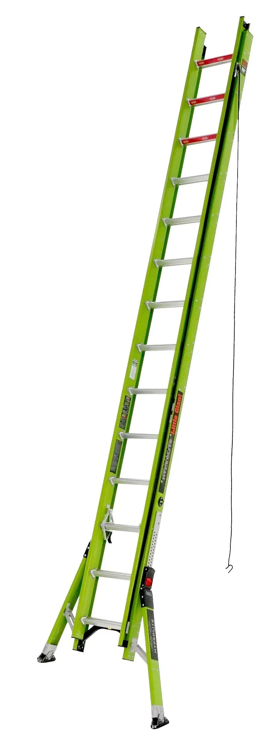 Little Giant HyperLite SumoStance Fiberglass Extension Ladder