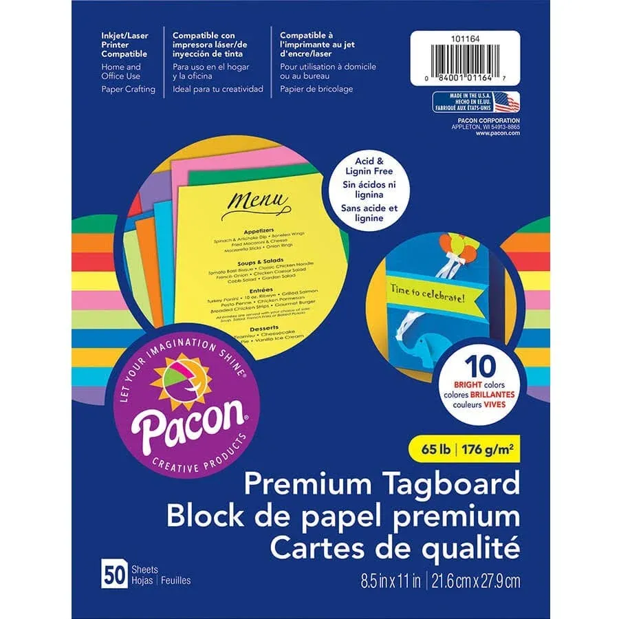 Pacon Premium Tagboard