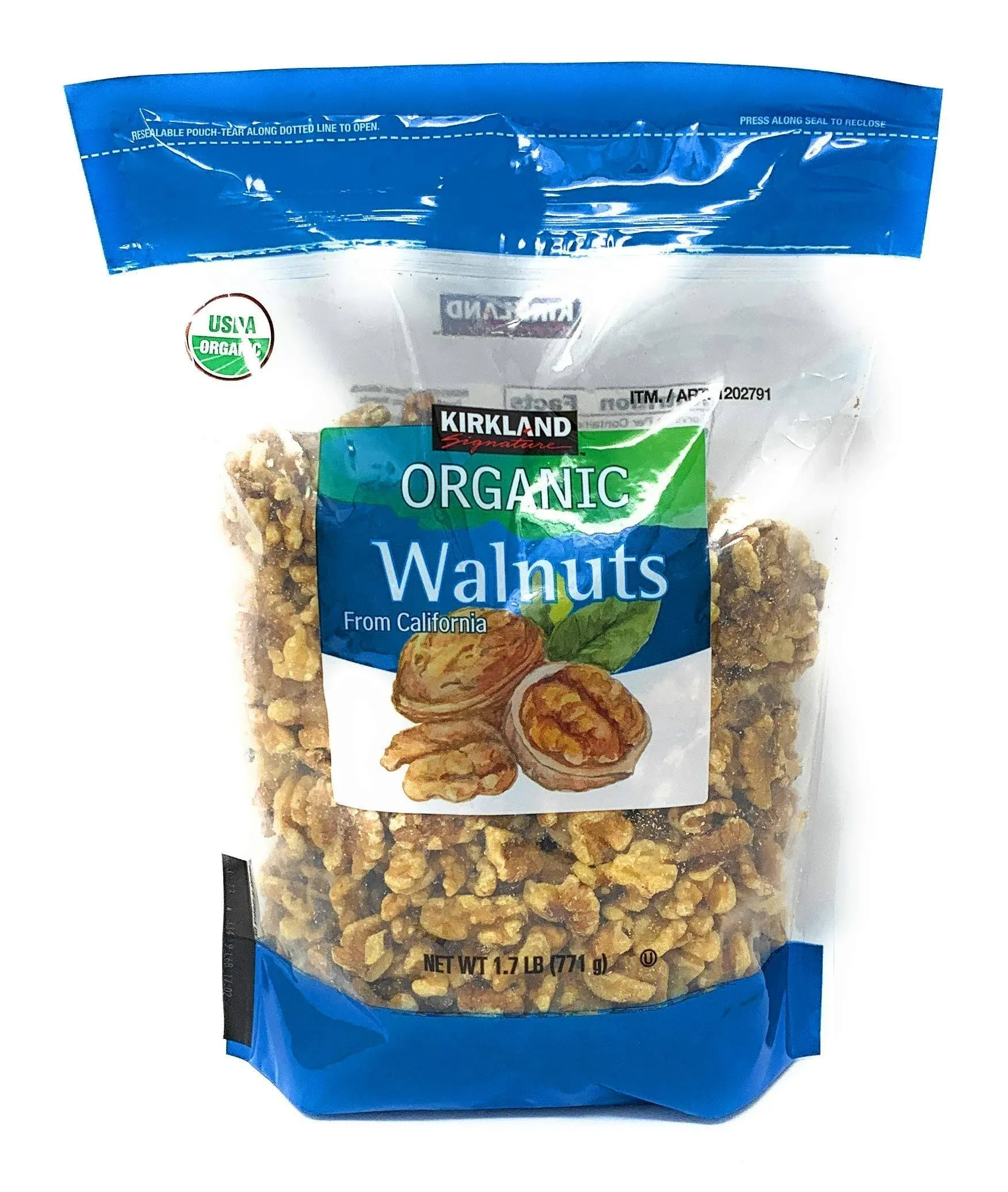 Kirkland Signature Organic Walnuts, 1.7 lbs