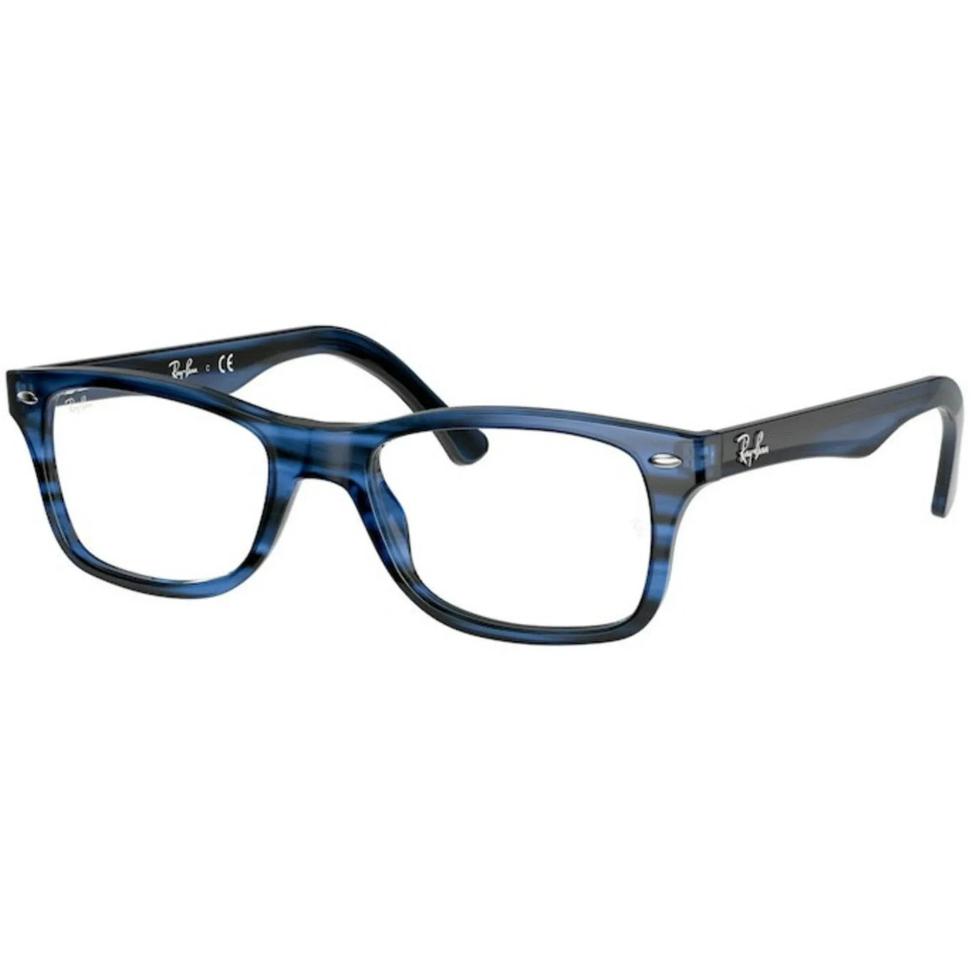 Ray Ban RX5228 Eyeglasses - 8053 Striped Blue