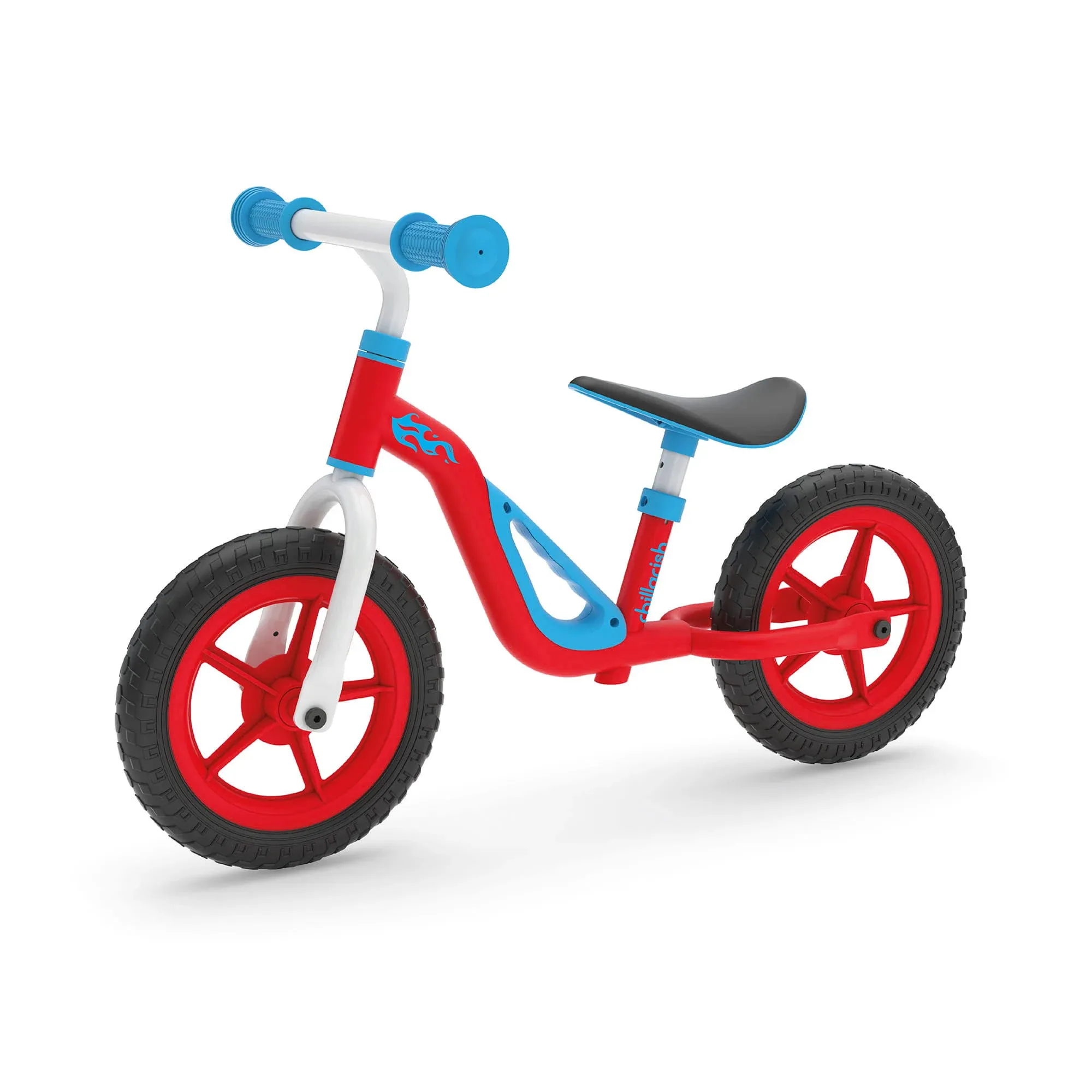 Chillafish Charlie 10" Kids' Balance Bike - Silver