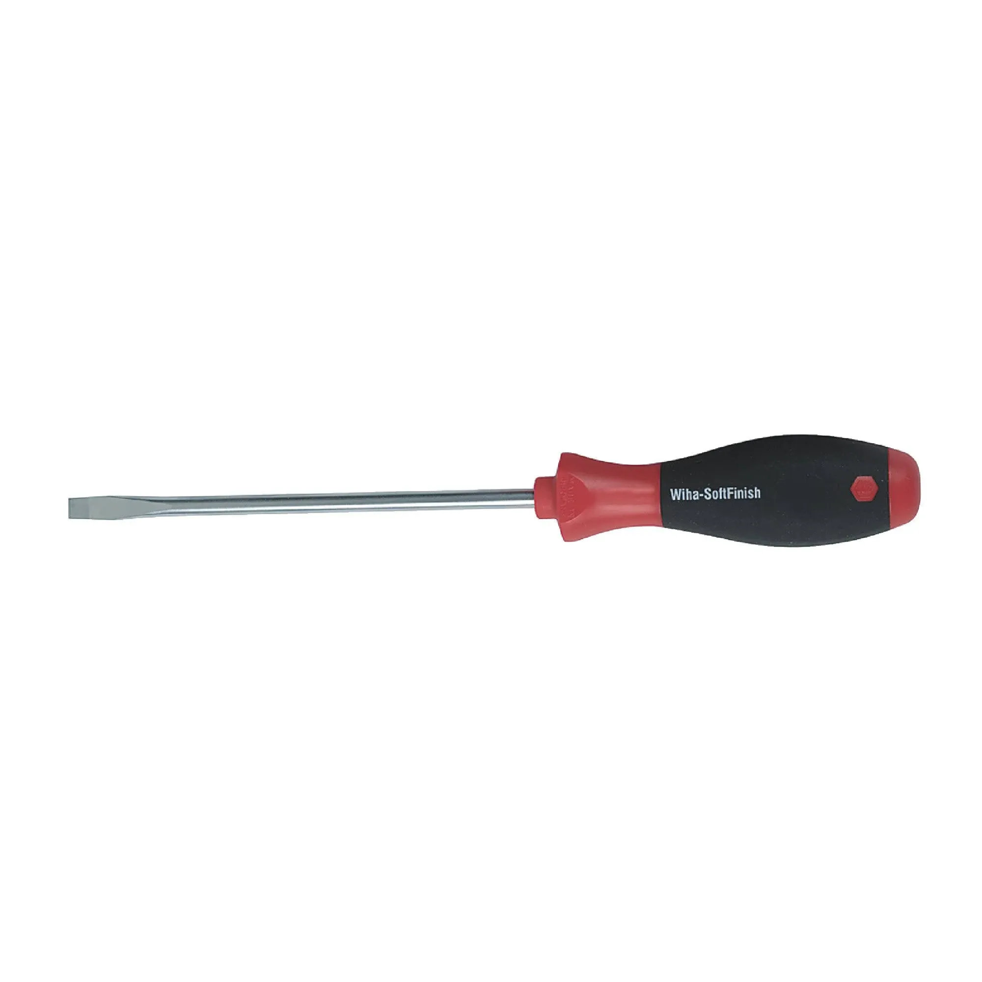 Wiha Tools 30220 SoftFinish Slotted Screwdriver, 5.5 mm x 125 mm