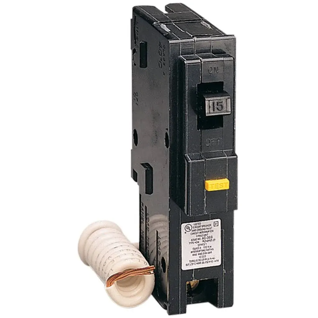 Square D Homeline HOM115GFICP Circuit Breaker